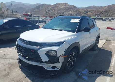 2021 Chevrolet Trailblazer Fwd Rs z USA, uszkodzony, nr VIN KL79MTSL4MB171331